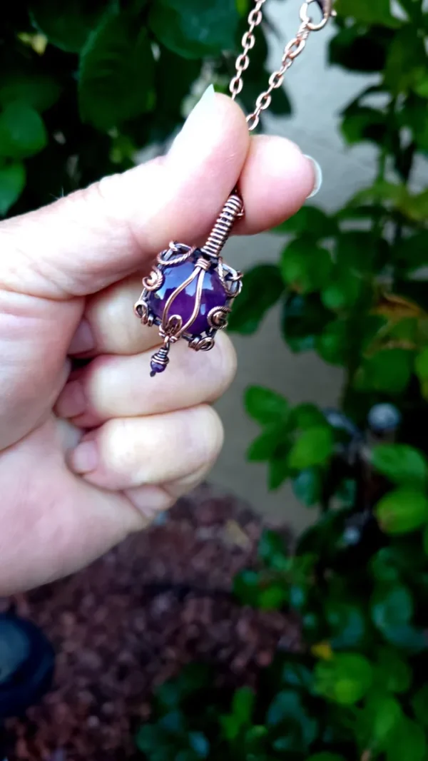 🔮 AMAIYA 🔮 Amethyst Pendant - Image 4