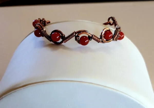 🍊CARNELIAN GEMSTONE BRACELET - Image 3