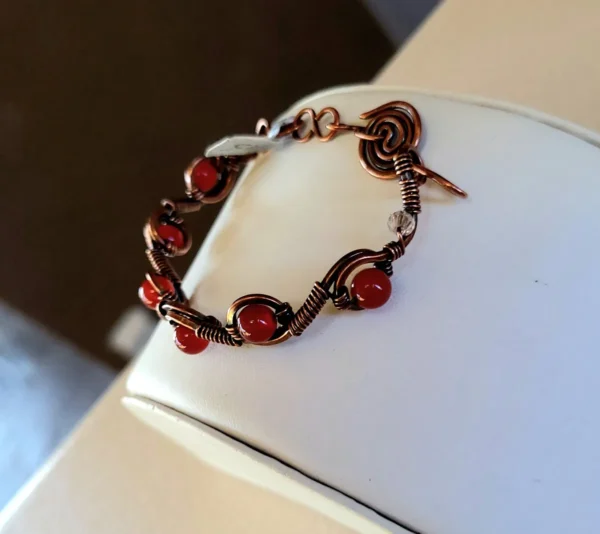 🍊CARNELIAN GEMSTONE BRACELET - Image 7