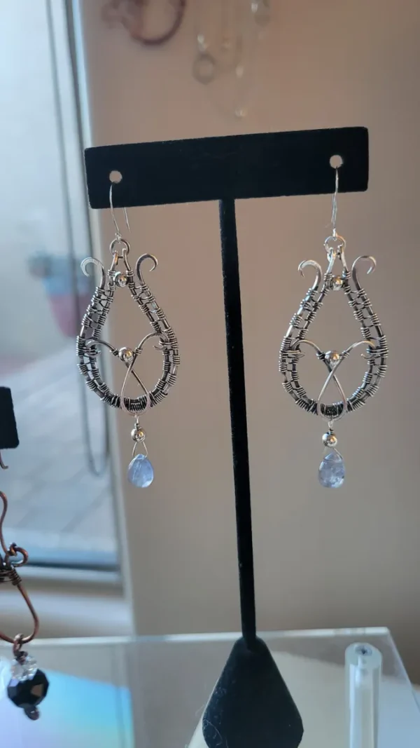 IOLITE Sterling Earrings