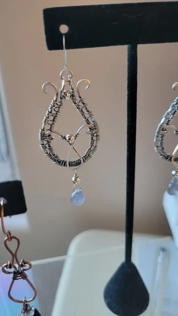 IOLITE Sterling Earrings - Image 5