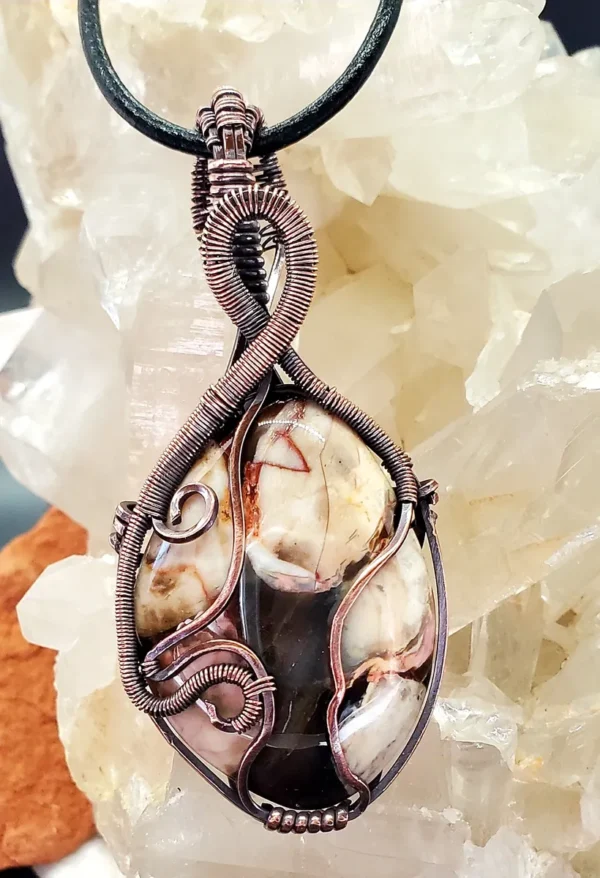 💥SALE💥CLOUD JASPER Copper Pendant