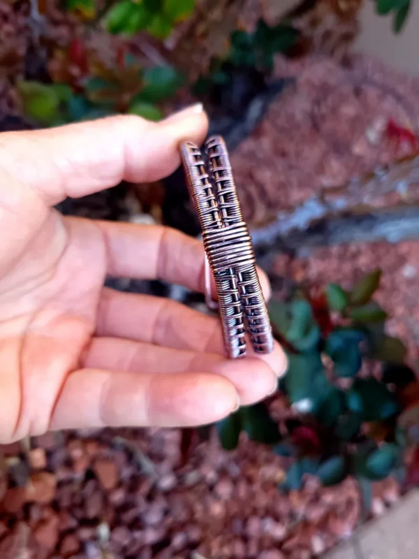 ✨️UNISEX✨️Copper Weaved Bracelet - Image 5