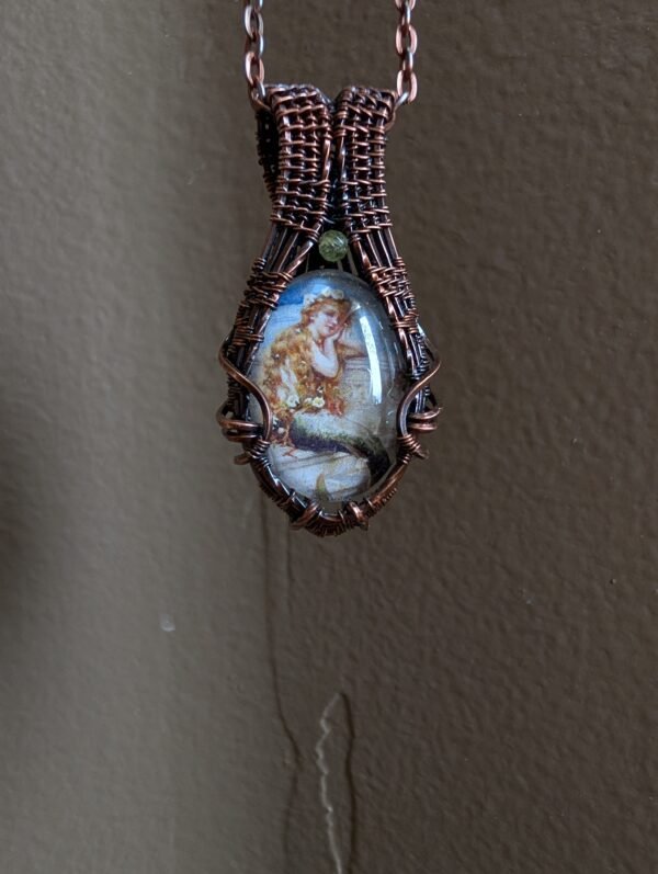 Mermaid by the Sea Pendant - Image 4